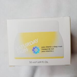 New Saturday Skin Yuzu Vitamin C Sleep Mask